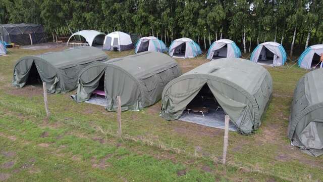 Люкс-шатры Survival Camp Janovice Неборув-3