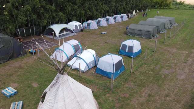 Люкс-шатры Survival Camp Janovice Неборув-5